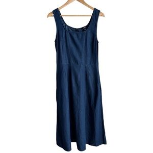Joe Fresh Navy Blue Midi Dress